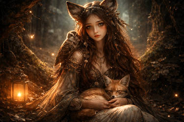 the cute fantasy scene Curious + Melancholic Fable