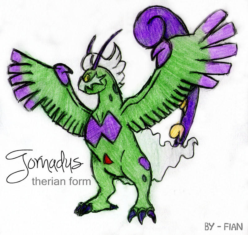 Therian Tornadus - #641 - Cyclone Pokémon - Foto 7