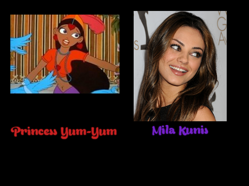 Princess Yum-Yum - Mila Kunis