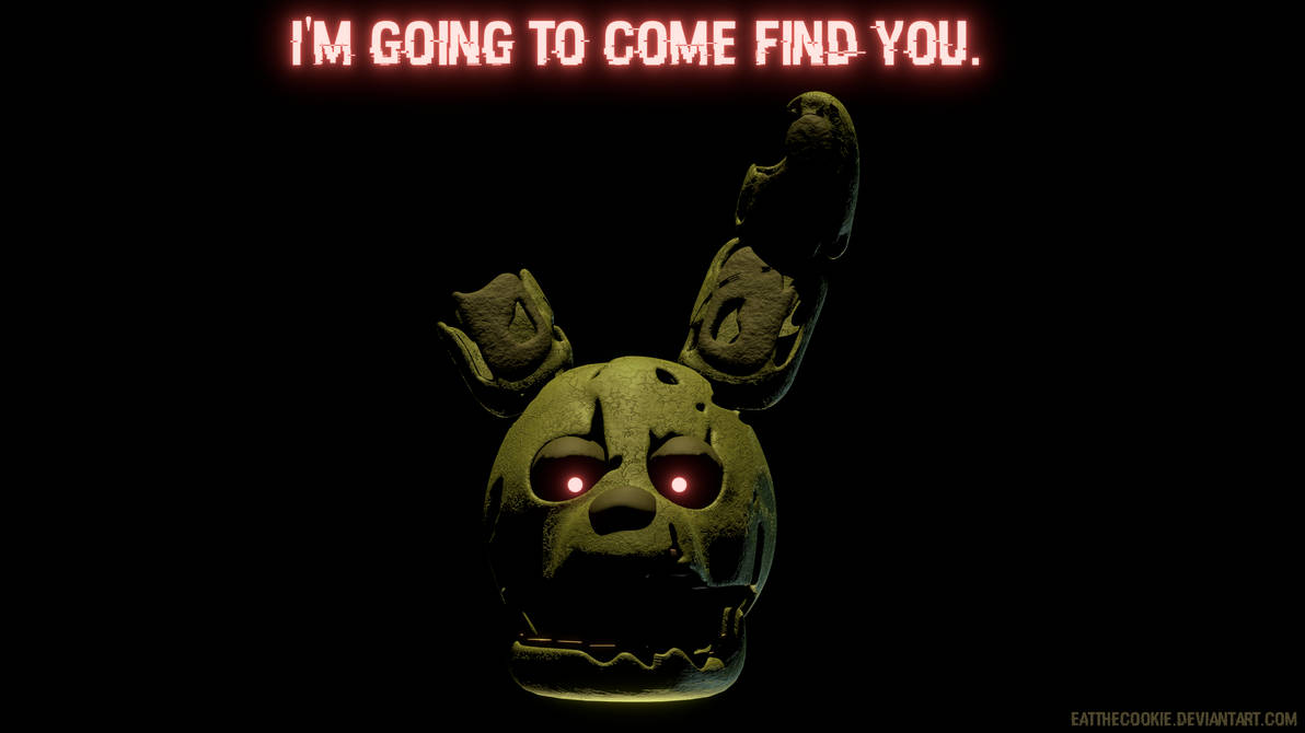 Spring Trap Computer Backgrounds HD SPRINGTRAP WALLPAPER by EatTheCookie on DeviantArt