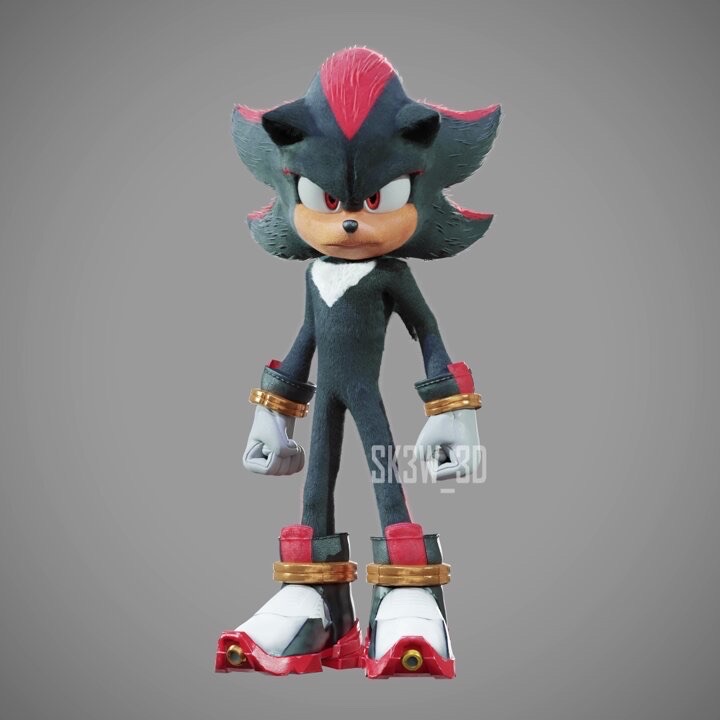 Sonic The Hedgehog 3 shadow the hedgehog by yearofshadow on DeviantArt