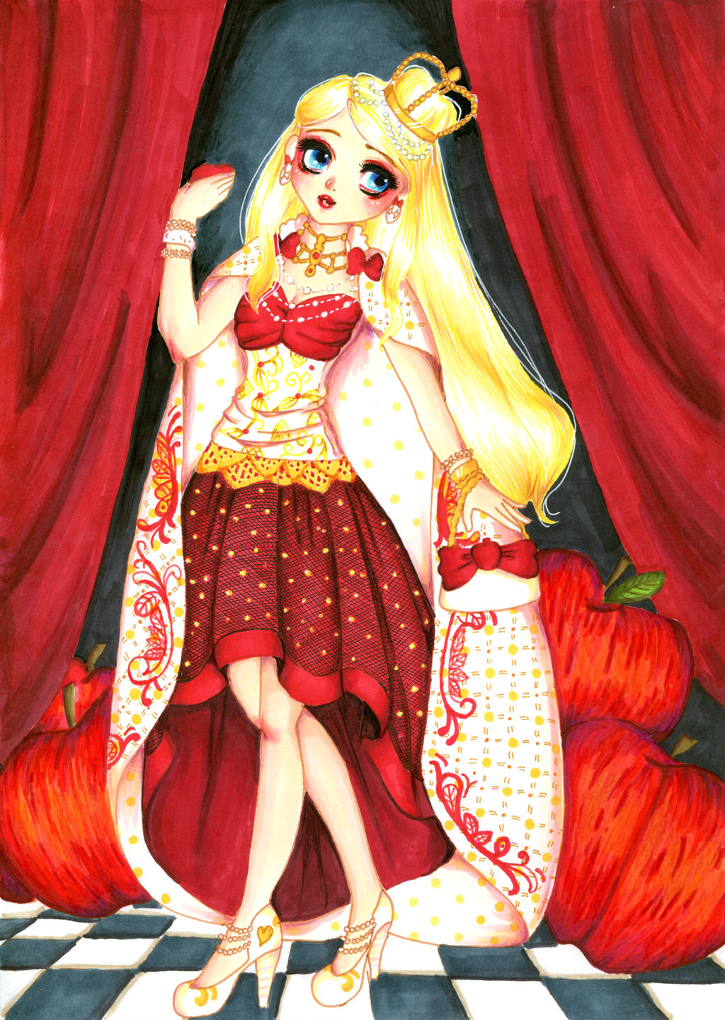 Apple White Pais Das Maravilhas Ever After High by theredprincess on  DeviantArt