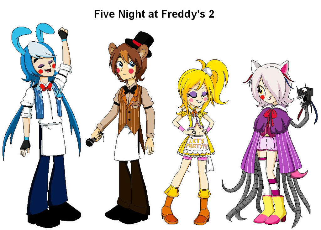 Five Night's at Freddy's 2 (1) (2014) by ReginaldMaster on DeviantArt