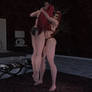 Katarina x Miss Fortune: Lifting choke