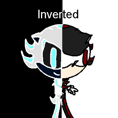 Shadow - Inverted by Spork-Queen on DeviantArt