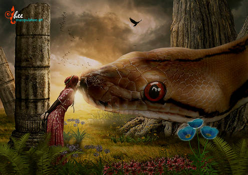 Fairy Tales_Giant Snake - dheean
