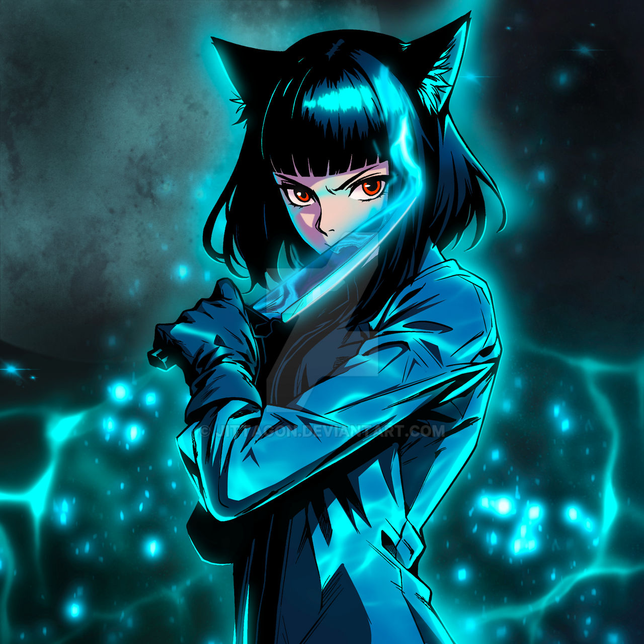 Cat Assassin by Jittagon on DeviantArt