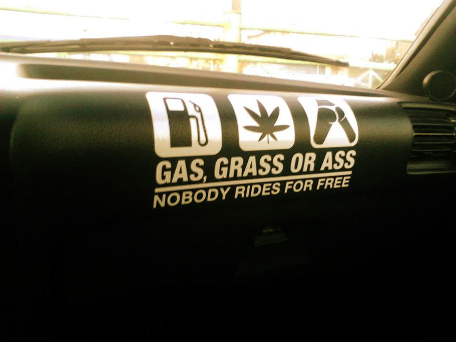 gas grass or ass