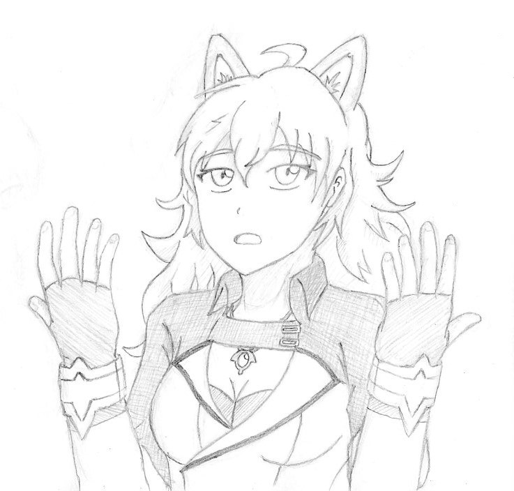 Yang gets Blake's Kitty Ears (RWBY)