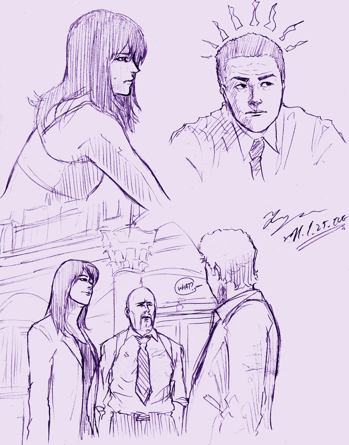 The Mentalist sketch 02