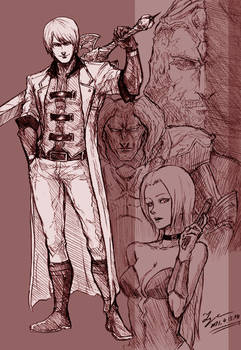 Devil May Cry 1 Sketch