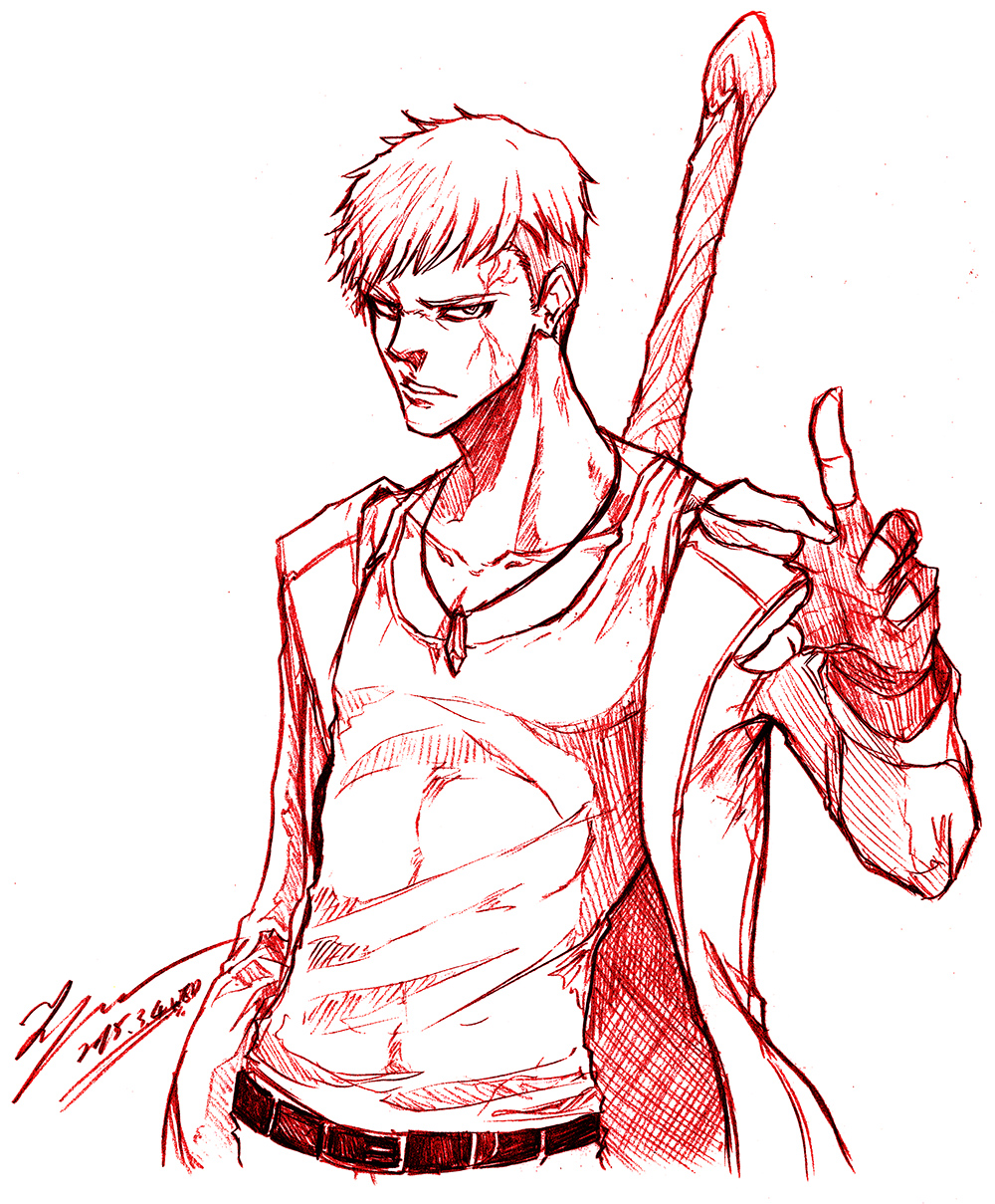 Sketch - DmC Dante