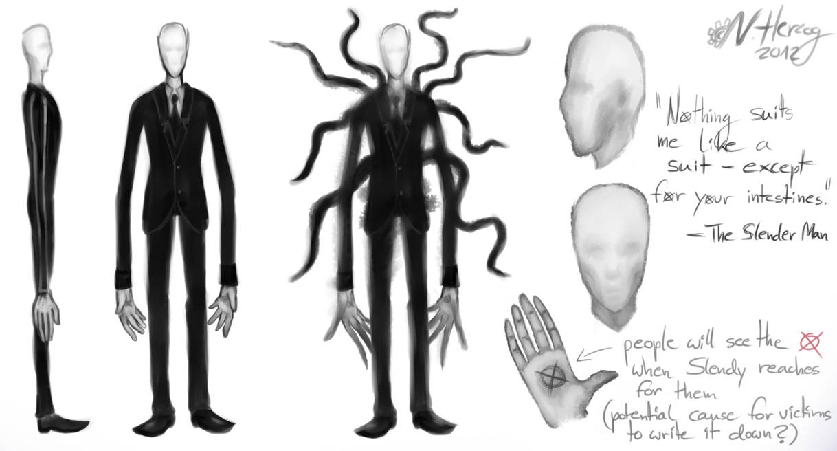 The Slender Man Ref Sheet By McFluffy412 On DeviantArt
