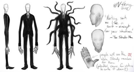 The Slender Man Ref Sheet