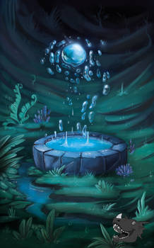 Commission - Healing Fountain