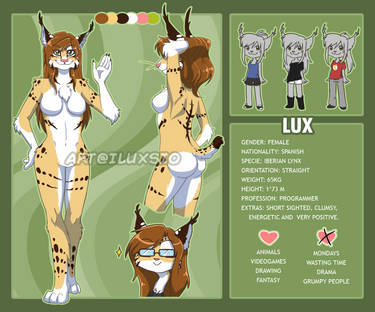 Lux Reference Sheet