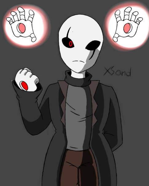 Overload Error's glitch gaster blaster by shawnventura on DeviantArt