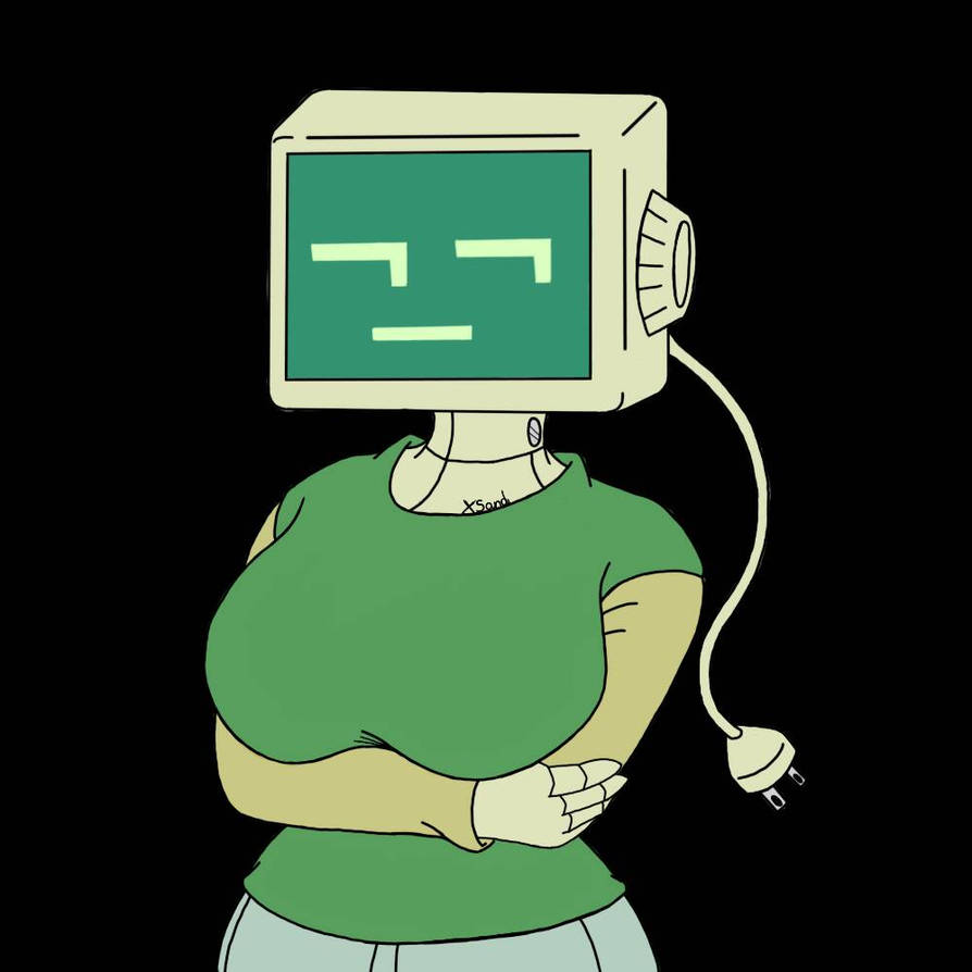 Computer Head by XSandals on DeviantArt