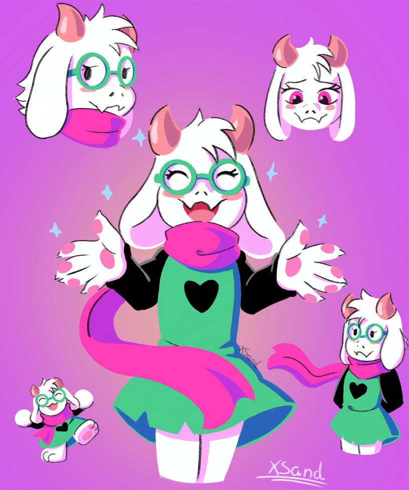 Tv Time Ralsei Ralsei doodles (Digitized) by XSandals on DeviantArt