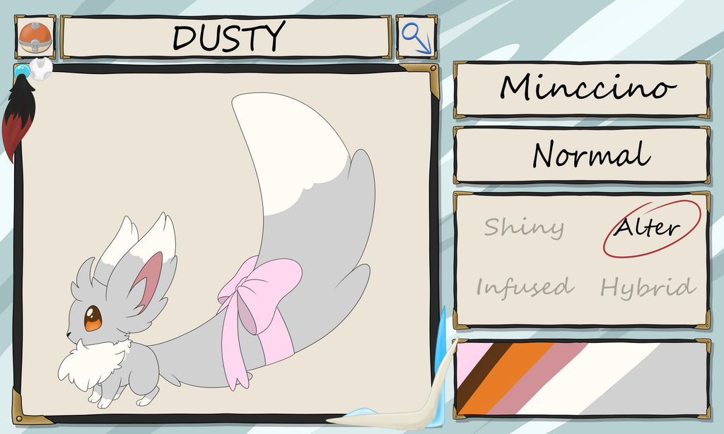 Pro R Dusty PR Ref: Dusty by SpinyTyrannus on DeviantArt