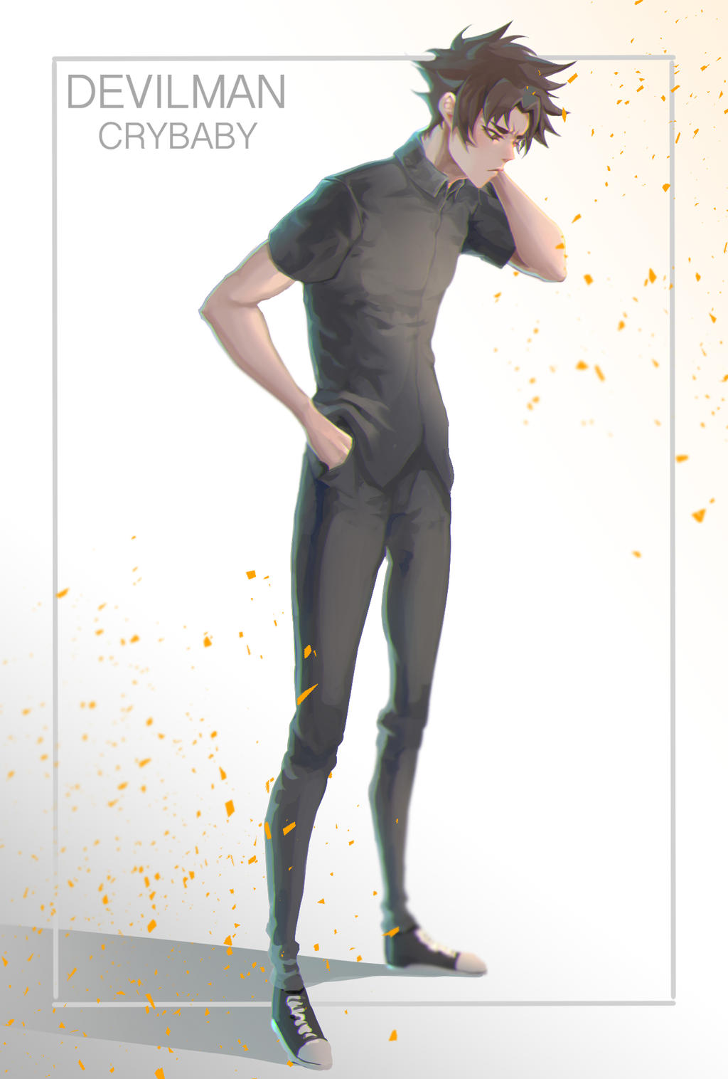 Devilman Crybaby Akira By U Bi On Deviantart