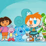 2012 Nick Jr Meets The Childhood Characters!