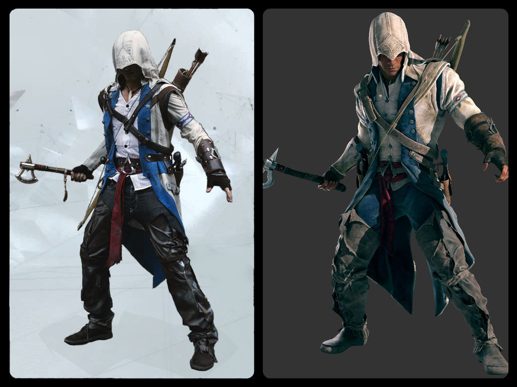 Connor Kenway - Render by uhavethekey on DeviantArt