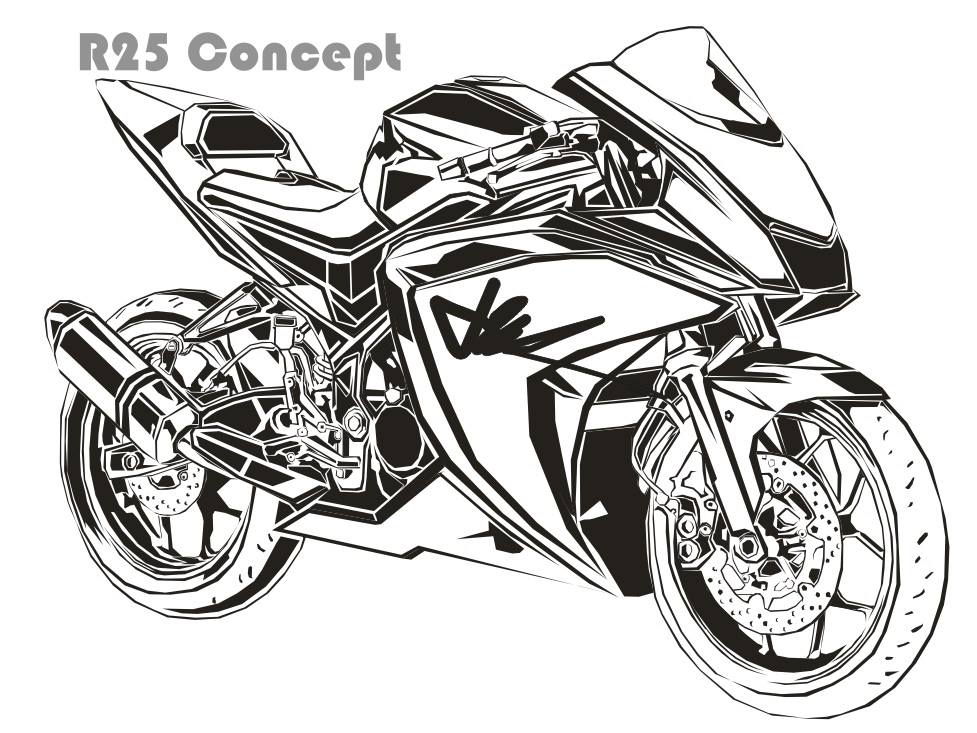 Yamaha R25 by NSX125kalvin on DeviantArt