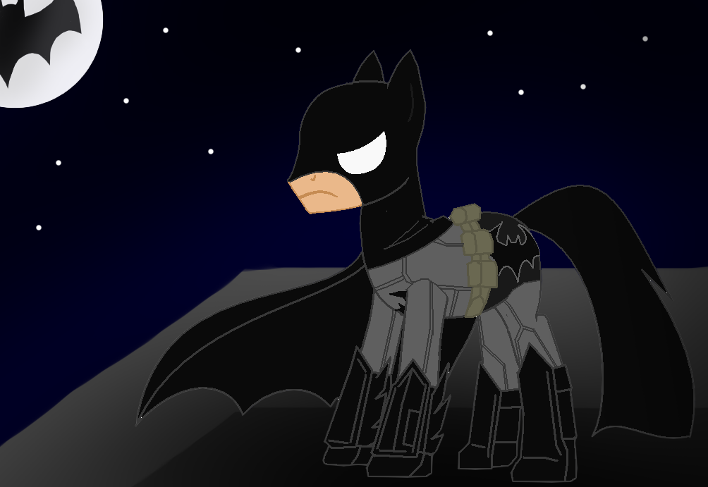 Batman (Pony Version) by ITZELDRAG108 on DeviantArt
