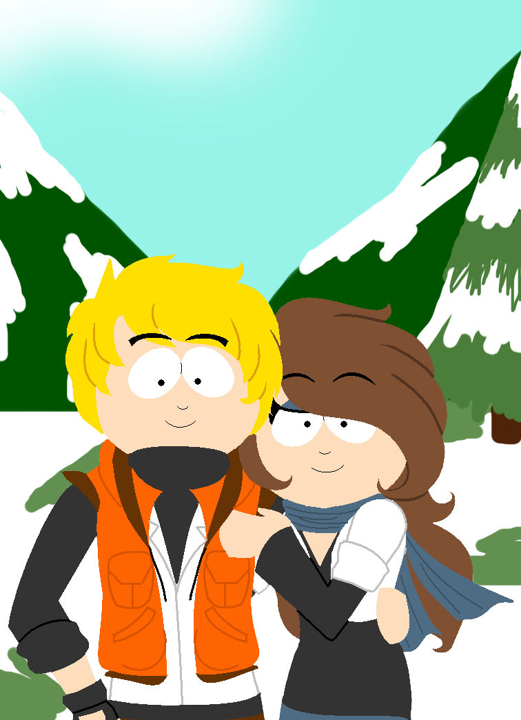 Teen Kenny and Layla by ITZELDRAG108 on DeviantArt 