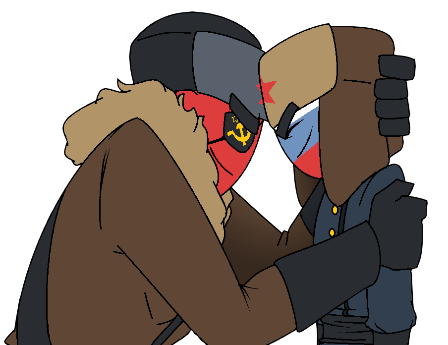 Russia and hid dad : r/CountryHumans