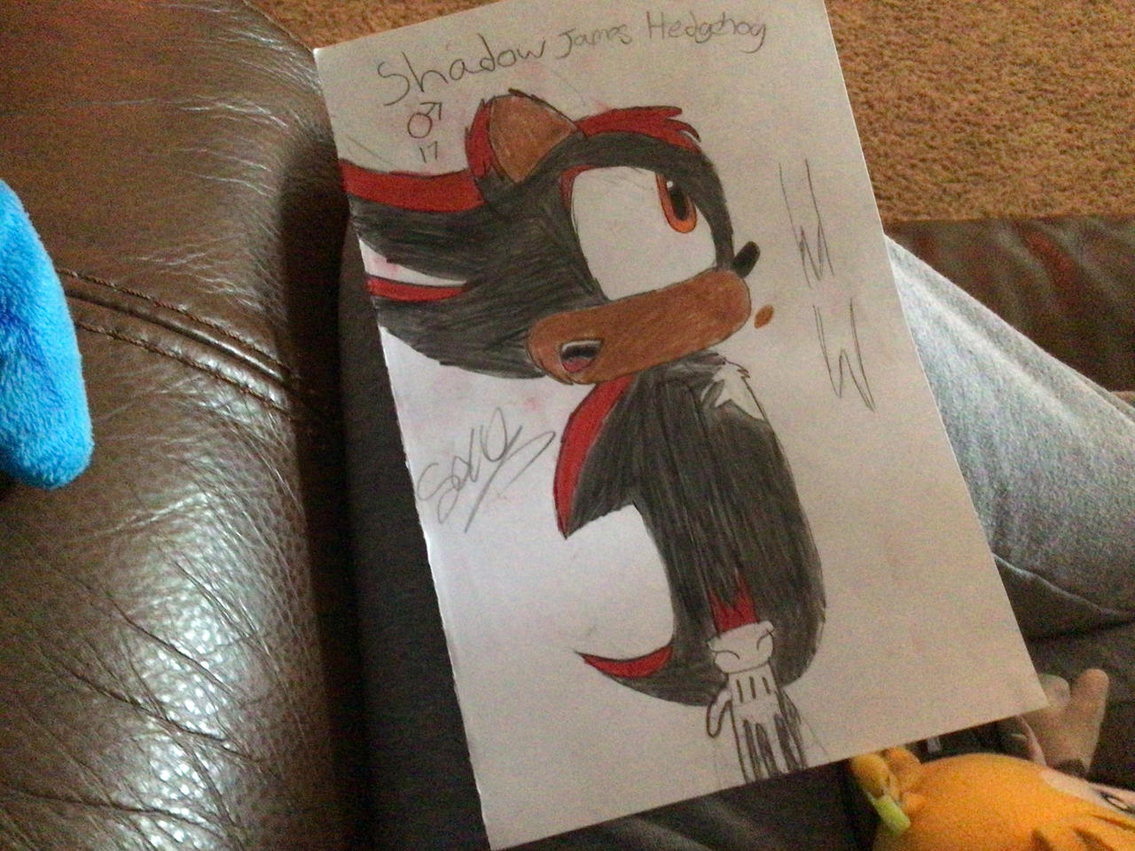 shadow redesign by SonnaTheHedgehog on DeviantArt