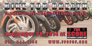 Bike for Breath Banner