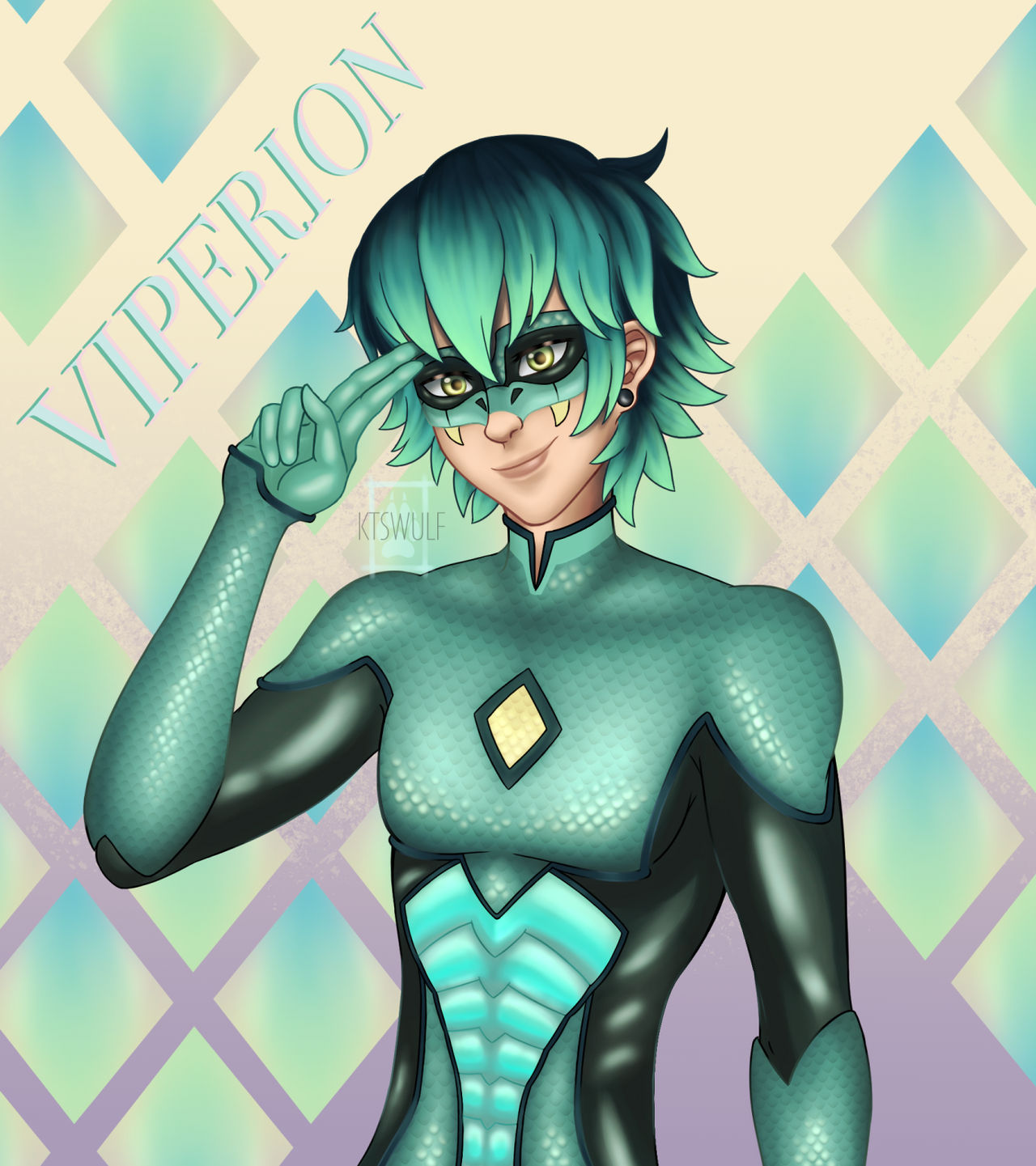 Viperbug Ladybug Viperion - Miraculous Ladybug fanart by KaariEvangelion on DeviantArt