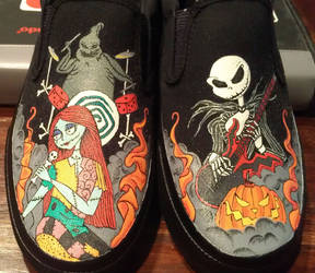Nightmare Before Christmas Rock Shoes 1