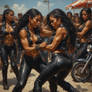 Breathtaking Biker chicks