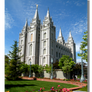 Spring in Bloom at the Salt Lake Temple