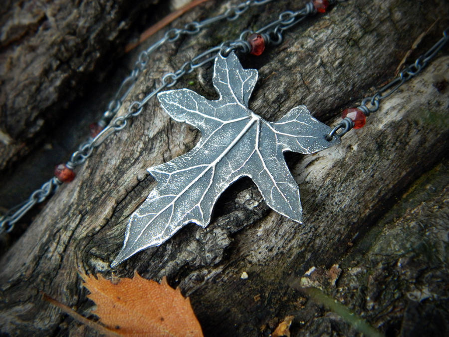 Elven Autumn Necklace~