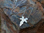 Bryonia spp. - Bryony - Petite Leaf, Pure Silver by QuintessentialArts