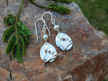 Solanum dulcamara -Bittersweet Nightshade Earrings