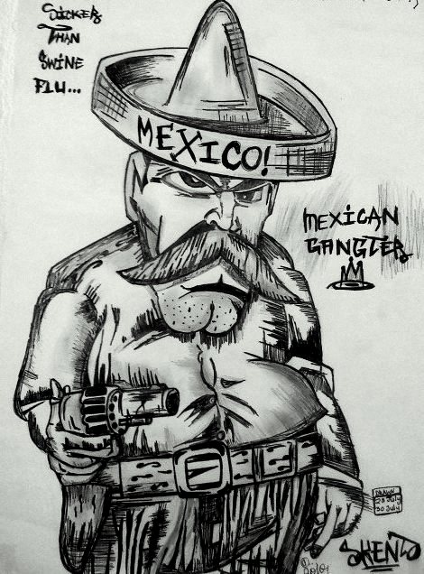 mexican gangster art