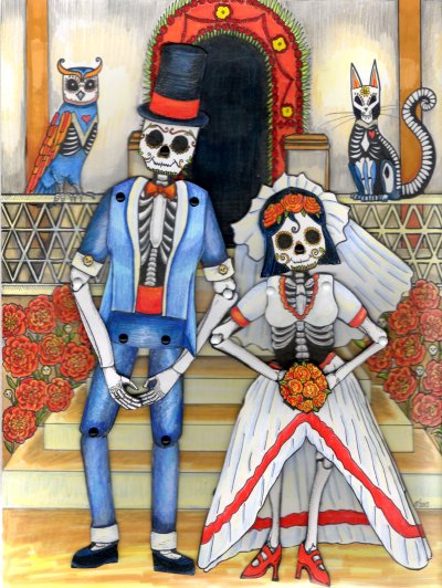 A Day of the Dead Wedding