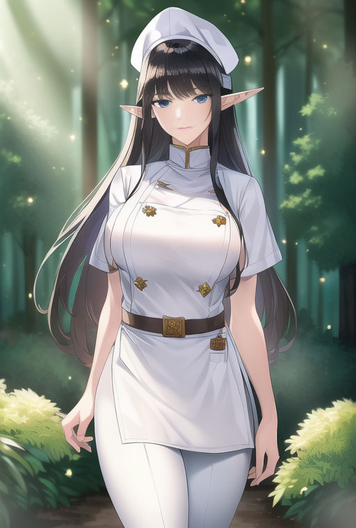 SD - Elf Kingdom: Chef Pinup by RandeiTheWitch on DeviantArt
