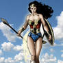 Wonder Woman colouring job.