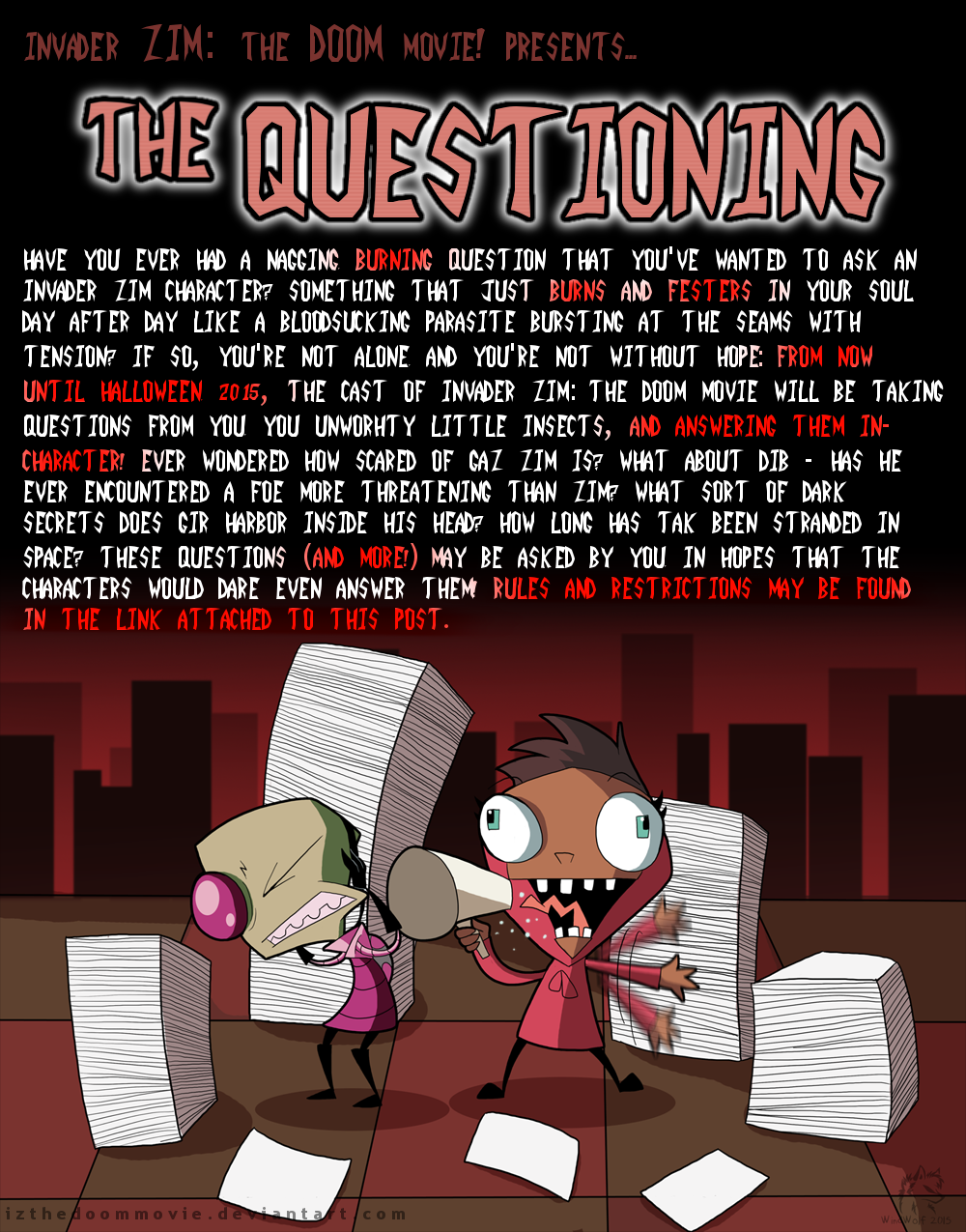 IZTDM Presents - the Questioning [UPDATE: DONE!]