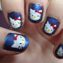 Hello Kitty nails