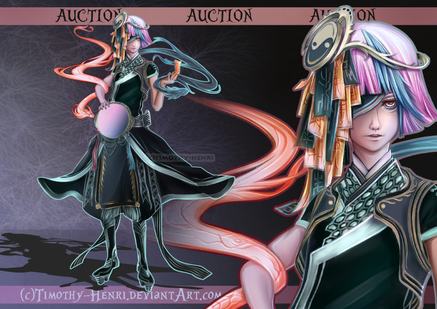 (CLOSED) - Mirror Shaman Adoptable Auction #024