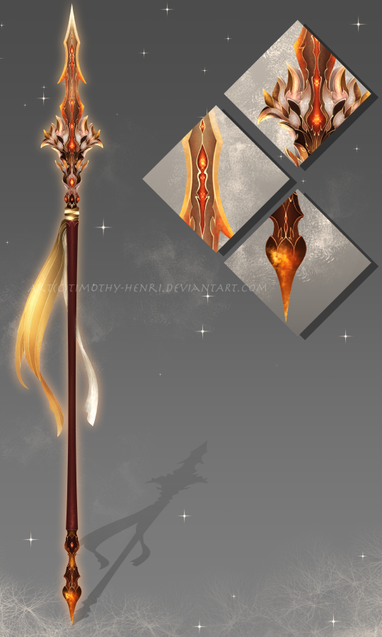 (CUSTOM) - Eldrvaryafeon Spear for Cinderfeng