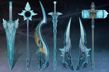 (CLOSED) - Weapon Set #019 - Crystal Burst