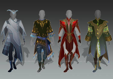 (CLOSED) - Male Outfit Adoptable Set #012